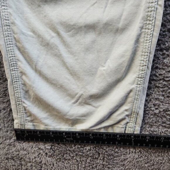 Liberty Overalls Adult 2XL Green Canvas Bibs Un-Lined Workwear Outdoor Barn Farm - Picture 8 of 10